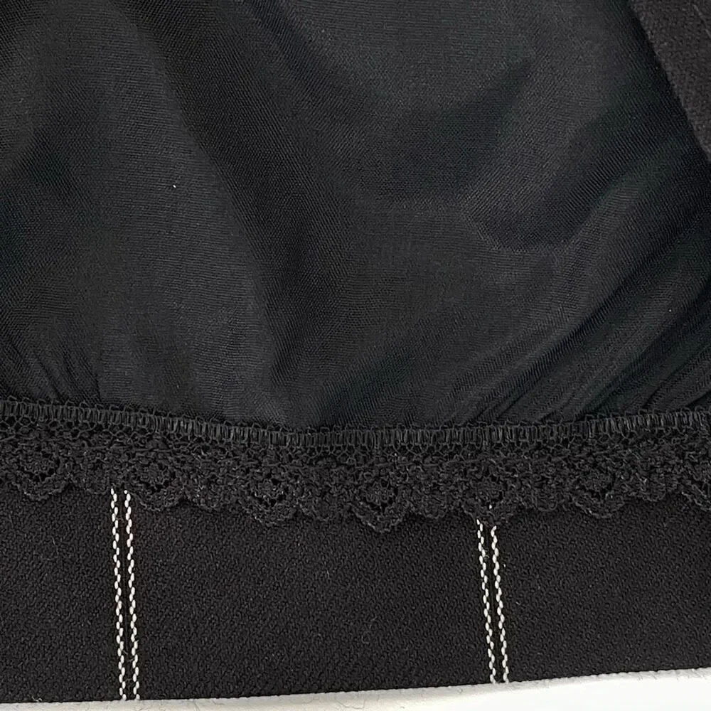 NWT Le Chateau Grid Check Pencil Skirt - 1/2